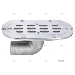 DESAGUE CODO 1"1/2 INOX