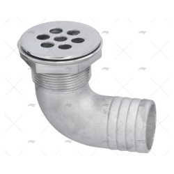 DESAGUE CODO 1-1/8" INOX 316 90º MARINE TOWN
