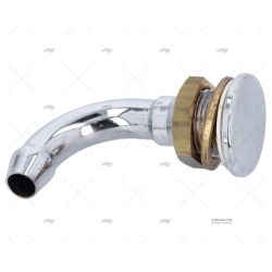 RESPIRADERO CODO LATON CROMADO 19MM