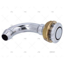 RESPIRADERO CODO LATON CROMADO 19MM