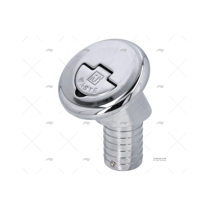 TAPON 30º C/LLAVE LATON CROMADO WASTE 3