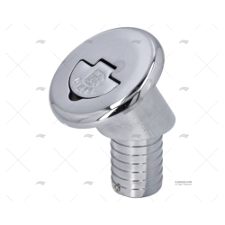 TAPON 30º LATON CROMADO DIESEL 38MM