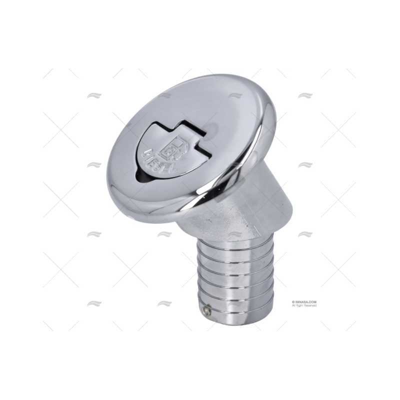 TAPON 30º LATON CROMADO DIESEL 38MM