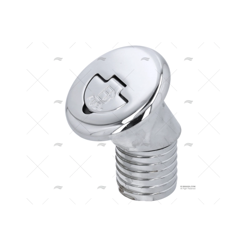 TAPON 30º LATON CROMADO FUEL 50MM