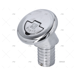 TAPON 30º LATON CROMADO WASTE 38MM