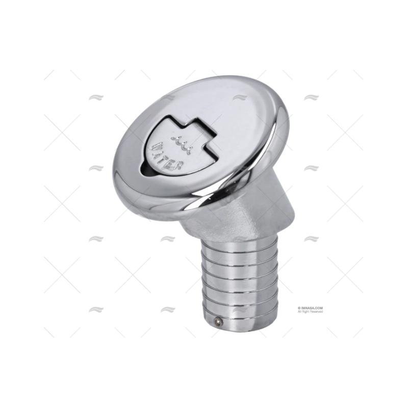 TAPON 30º LATON CROMADO WATER 38MM