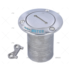 TAPON AGUA 0º 51MM INOX 316 MARINE TOWN