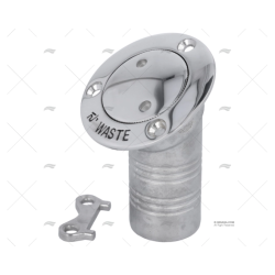 TAPON WASTE 38MM INOX 30º POP-OUT MARINE TOWN