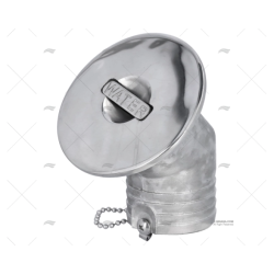 TAPON WATER 50MM INOX ANGULO