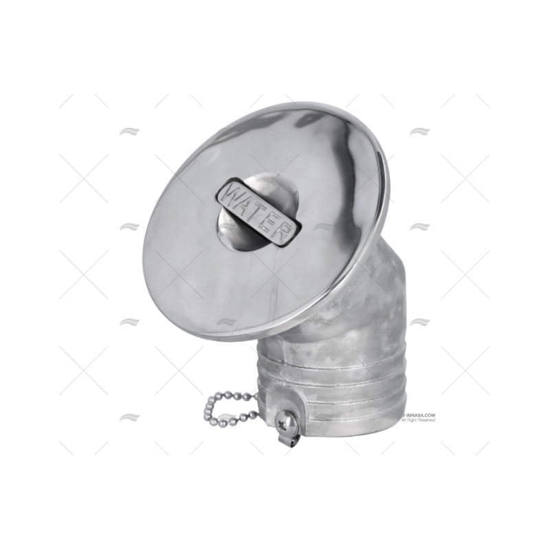 TAPON WATER 50MM INOX ANGULO