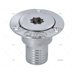 TAPON WINCH/P LATON CROMADO WATER 38MM