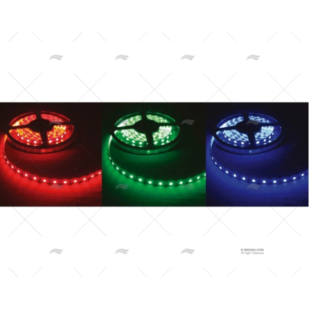 TIRA CINTA 300LED 500CM ROJ-VER-BL24V FORESTI SUARDI