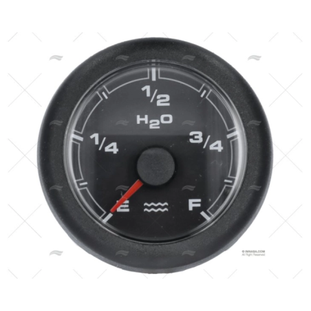 INDICADOR AGUA 12/24V NEGRO OL