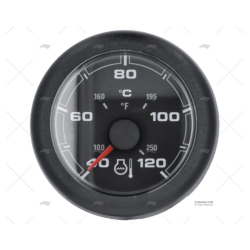 TERMOMETRO OL 12/24V 120ºC 52MM NE