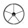 RUEDA TIMON 390MM 5R INOX