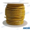 CABLE MARINO 16 AWG (1MM²) AMARILLO 30M