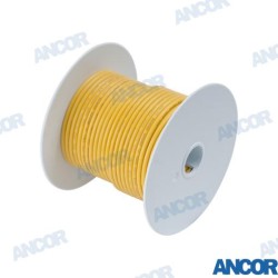 CABLE BATERIAS 4AWG (21MM²) AMARILLO 15M