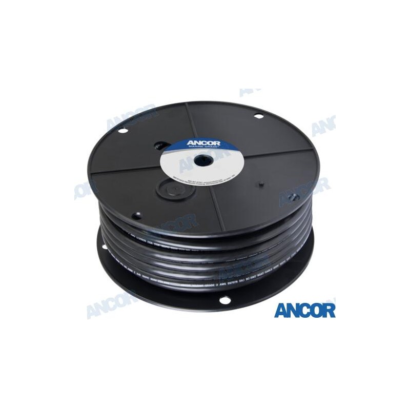 CABLE BATERIA  2AWG (33MM²) NEGRO (76 M)