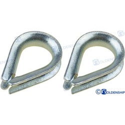 GUARDACABOS GALV. 6MM. (2)
