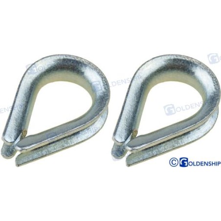 GUARDACABOS GALV. 6MM. (2)
