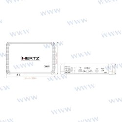 HERTZ HMD1 MONO AMPLI 1 X 500W