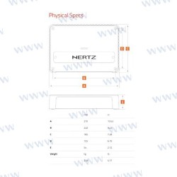 HERTZ VENEZIA V4 4 CH. AMPLI 4X270W