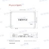 HERTZ HMD8 DSP 8CH AMPLI + DSP 8X150W