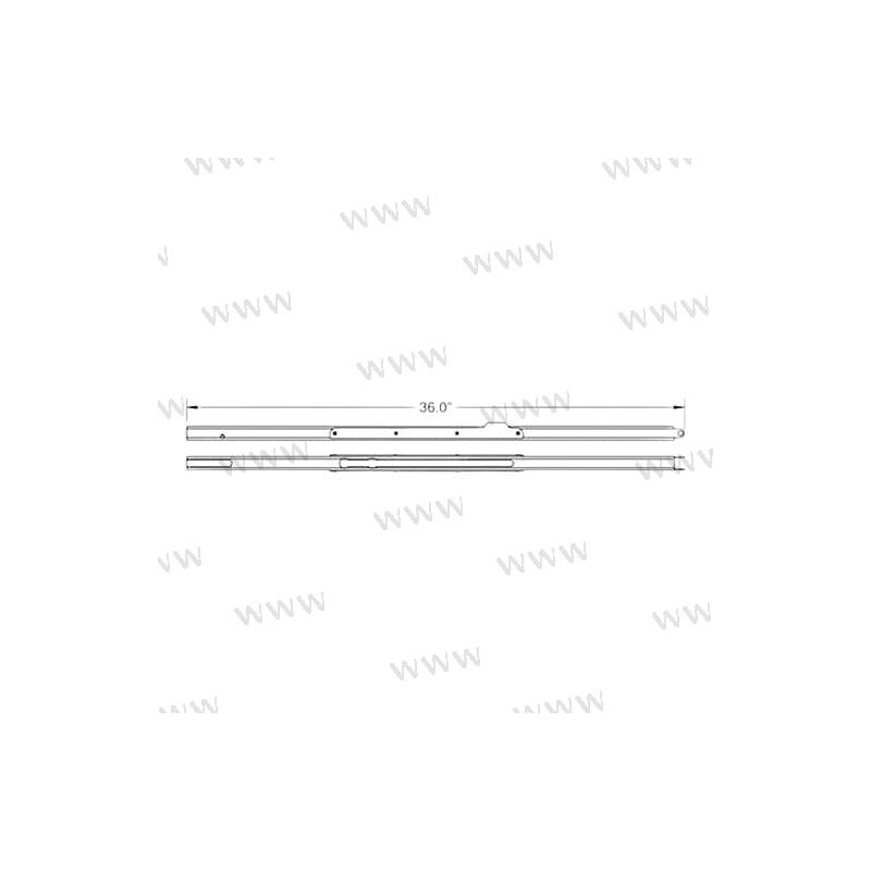 ANCLAJE DAVIT H2O - 113KG 36" HARD (2)