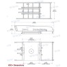 ANCLAJE DAVIT H3O+ 328KG ELECT