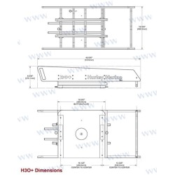 ANCLAJE DAVIT H3O+XL 453KG MANUAL